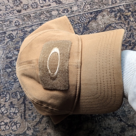 Vintage Oakley Fuzzy Fleece Canvas Style Hat Baseball Cap - Picture 1 of 3